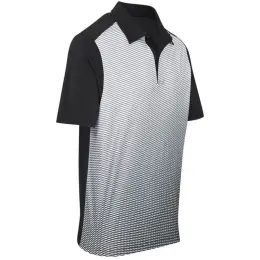 Mens Masters Golf Shirt Black Side